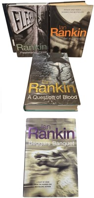 Lot 3 - IAN RANKIN: 4 First edition titles: A QUESTION...