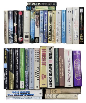 Lot 308 - ONE BOX: Various mixed First edition hardbacks,...