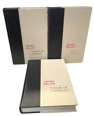 Lot 66 - HENRY MILLER: 3 titles: Tropic of Cancer, New...