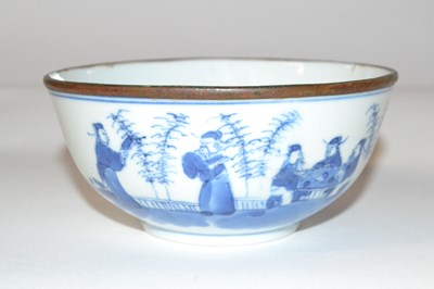 Lot 303 - A Chinese porcelain bowl, 19th Century with...