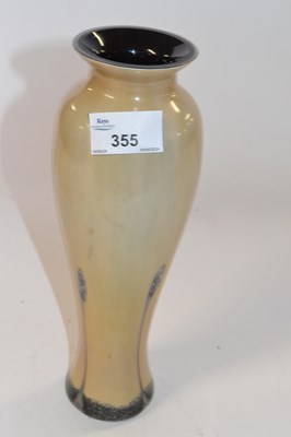 Lot 355 - A Caithness vase decorated in Art Nouveau...
