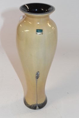 Lot 355 - A Caithness vase decorated in Art Nouveau...