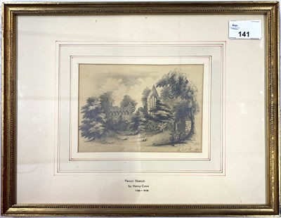Lot 141 - Henry Cave (British,1780-1836), "Bolton Abbey,...