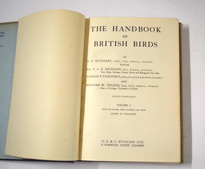 Lot 104 - Ornithological book interest: Five Volumes,...