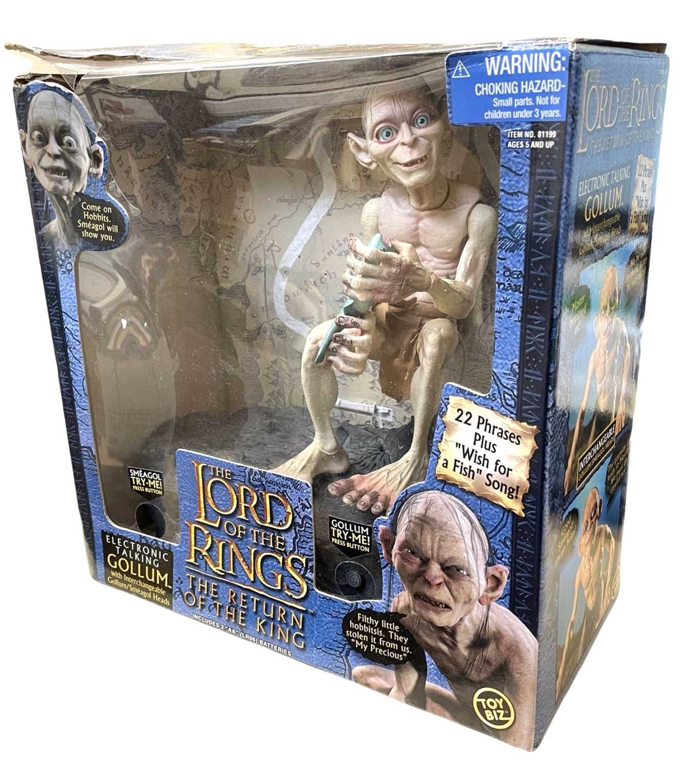 Lot 68 - An Electric Talking Gollum Figure, In