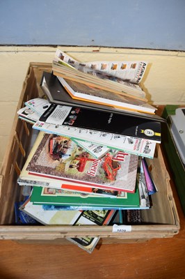 Lot 1020 - Mixed box to include farm magazines and books...