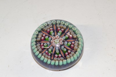 Lot 411 - A paperweight, probably Caithness