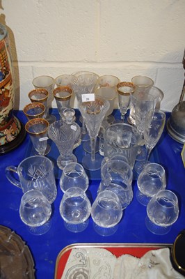 Lot 26 - A collection of various modern drinking glasses