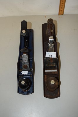 Lot 63 - A vintage woodworking plane and one other