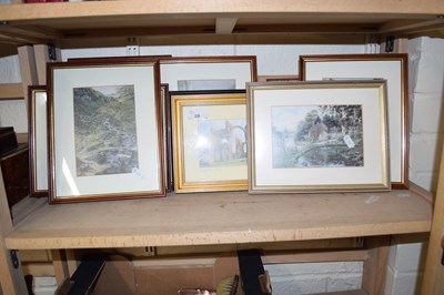 Lot 69 - Group of various assorted small framed prints...