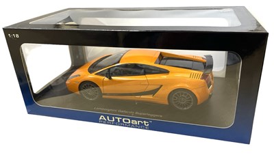 Lot 78 - A boxed AutoArt 1:18 scale model Lamborghini...