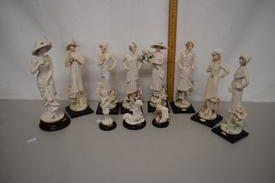 Lot 143 - A collection of Florence figurines