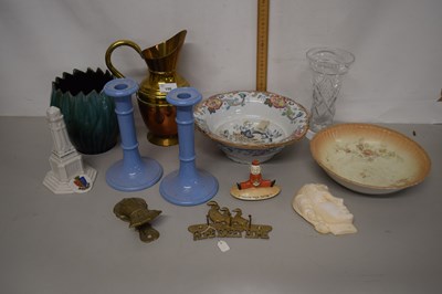 Lot 150 - Mixed Lot: Brass jug, letter clip, Great...