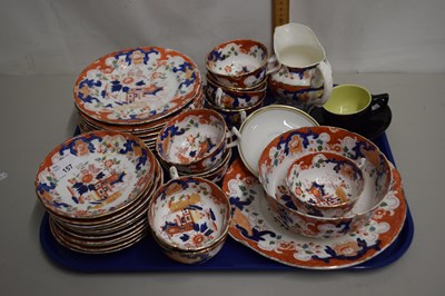 Lot 157 - Group lot of Victorian tea wares and others