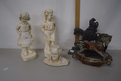 Lot 183 - Mixed Lot: Cast metal door stops together with...