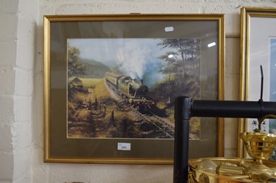 Lot 250 - Don Breckon, coloured print GWR Locomotive