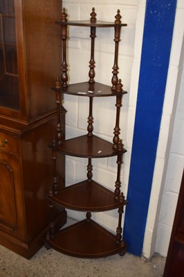 Lot 264 - Modern five tier corner what not