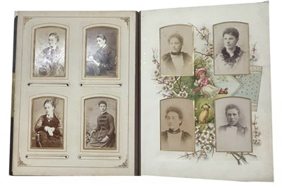 Lot 428 - Victorian Photograph Album; Trade Plates