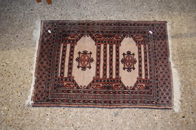 Lot 364 - A small Middle Eastern floor rug