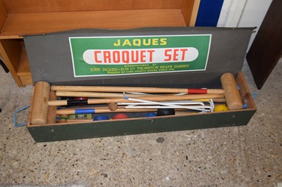 Lot 378 - A Jaques croquet set