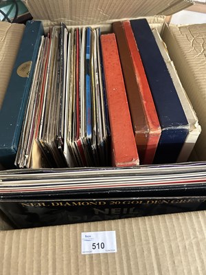 Lot 510 - Box of various assorted LP's