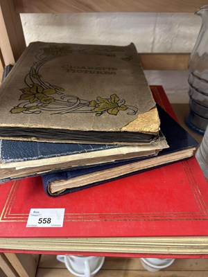 Lot 558 - Mixed Lot: Junior stamp albums, cigarette...