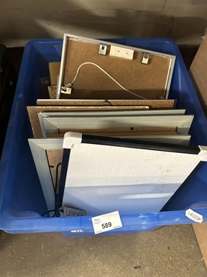 Lot 589 - Quantity of pictures, prints and frames