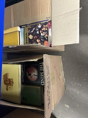 Lot 591 - Two boxes of assorted books