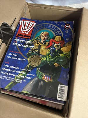 Lot 602 - 2000AD magazines and others similar