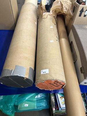 Lot 613 - Rolls of masking tape and rolls of paper