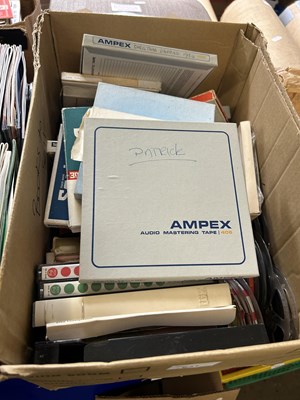 Lot 631 - Quantity of reel to reel and similar tapes