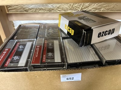 Lot 652 - Quantity of audio cassettes