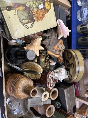 Lot 665 - Mixed Lot: Ceramics, glass, stone ware bottles...