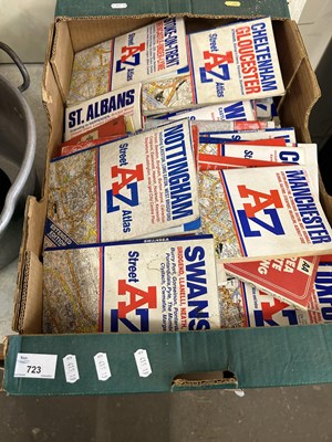 Lot 723 - Quantity of A-Z street maps