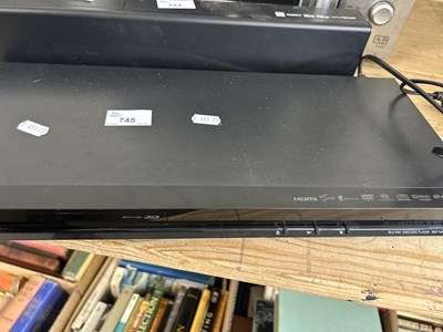 Lot 745 - A Sony Blue Ray player