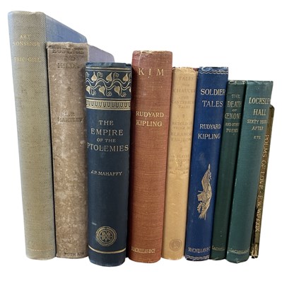 Lot 323 - CLASSICS: RUDYARD KIPLING: SOLDIER TALES, 1896,...