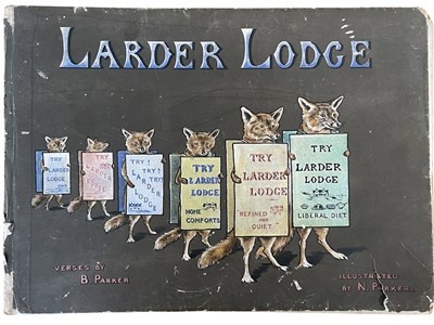 Lot 12 - B PARKER: LARDER LODGE, c1914, Oblong folio,...