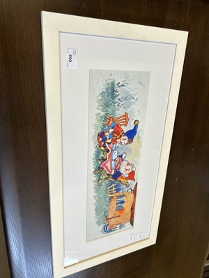 Lot 800 - A limited edition Noddy Tea for Two print, 15...