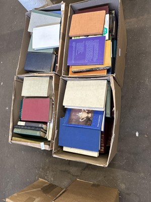 Lot 802 - Four boxes of assorted books