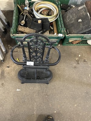 Lot 894 - Cast iron stick stand