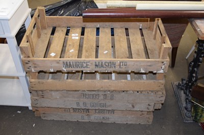 Lot 801 - Quantity of apple crates