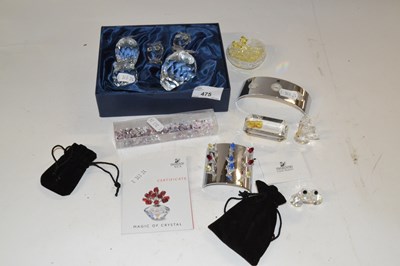 Lot 475 - A quantity of Swarovski crystal memories...