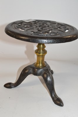 Lot 349 - Mixed Lot: A Victorian cast iron spitoon...