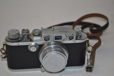 Lot 486 - Camera and Photography Interest - A Leica IIIB...