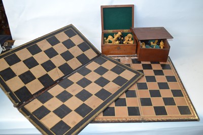 Lot 488 - Chess Interest - Two chess sets, one by Jaques...