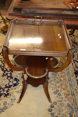 Lot 536 - An early 20th Century continental tray top...