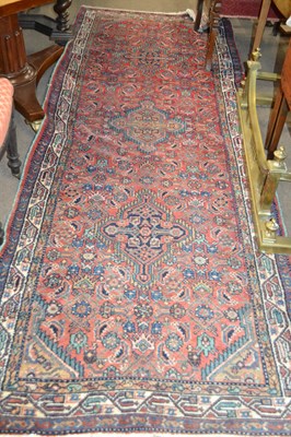 Lot 673 - Mid 20th Century Iranian wool runner carpet...