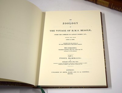 Lot 105 - Natural History Book interest - Modern leather...