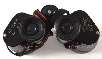 Lot 132 - Pair of cased Longines 7x50 binoculars