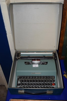 Lot 2 - An Olivetti portable typewriter